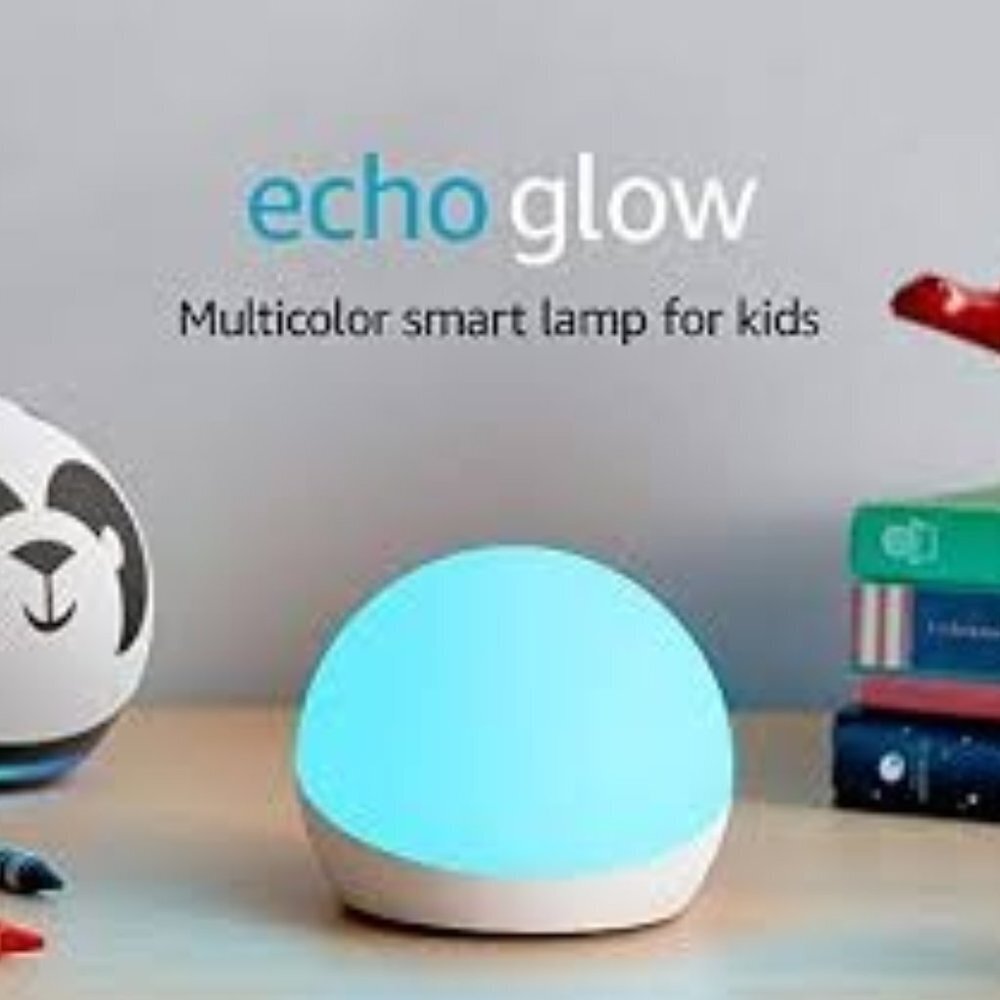 Amazon Echo Glow Multi-color Smart Lamp - White
